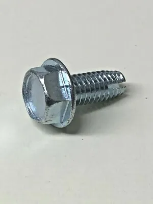 1/4-20 X 1/2  Thread Cutting Screw Type 1 Hex Flange Steel Self Tap (20/pack) • $17