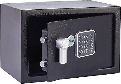 Yale Small Value Safe Digital Keypad LED Light Indicators Steel Locking Bolts D8 • £34.99