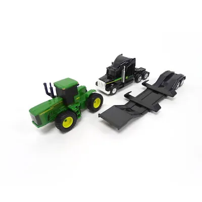 $19 • Buy John Deere Kids Die-Cast Farm 1:64 Vehicle Mini Semi Hauler Truck Toys 3y+ Black
