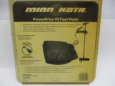 Minn Kota PowerDrive V2 Bow Mount Trolling Motor Foot Pedal With 18' Cable • $149.99