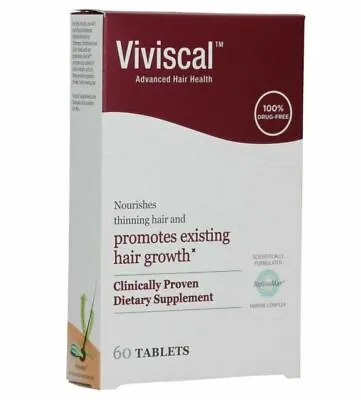 Women's Viviscal Advanced Hair Health 60 Tablets New 0389 Exp 3/24 • $49.99