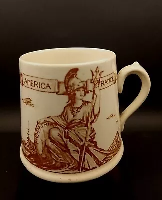 ROYAL DOULTON FIRST WORLD WAR 1919 Victory/Peace Commemorative Mug Scarborough  • £15