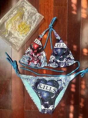 Ed Hardy Bikini Two Piece Swimwear Authentic New Without Tags Original Bag • $225