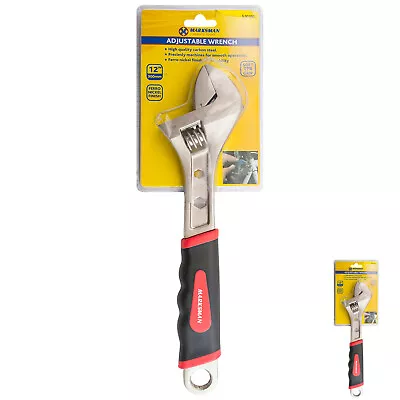 £8.95 • Buy 3 X Adjustable Plumbing Spanner 6  8  10  Grip Pipe Diy Steel Wrench Hand Tool