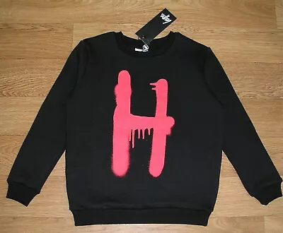 £15.99 • Buy HYPE BNWT Boys Black Long Sleeve Crew Neck Jumper Sweater Top Age 7-8 128cm NEW