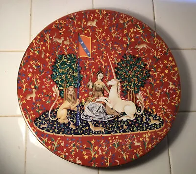 1978 Plate #2 Haviland & Parlon LA DAME A LA LICORNE Lady And The Unicorn • $19.99