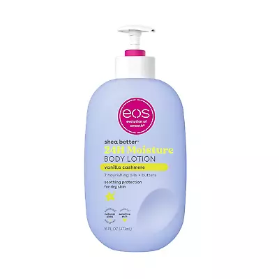 Eos Shea Better Body Lotion- Vanilla Cashmere 24-Hour Moisture Skin Care • $11.79