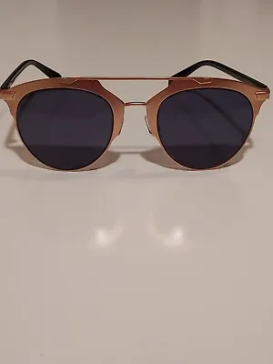 Mary Kay Sunglasses Oversized Butterfly Eyewear UV Protection Womens Bronze • $14.99