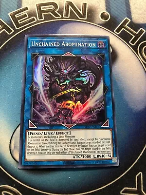 *** Unchained Abomination *** Super Rare Op22-en006 Ots Pack Yugioh! • $1.95