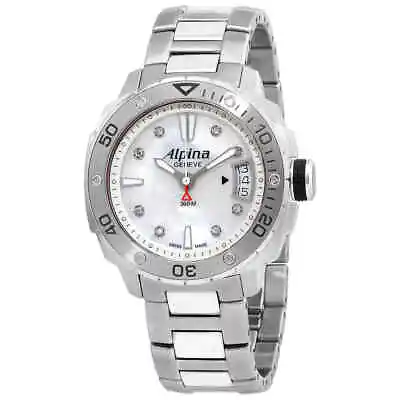 $687.49 • Buy Alpina Seastrong Quartz Diamond Ladies Watch AL-240LSD3V6B