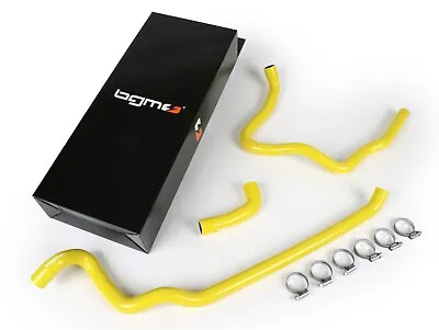 Vespa GT GTS GTV HPE 125 200 250 300 BGM Pro Silicone Coolant Hose Set Yellow • $157.84