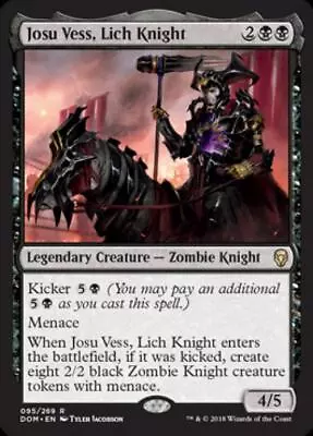 MTG - Josu Vess Lich Knight - Dominaria - Light Play - Normal • $0.99