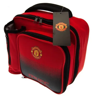 Manchester United FC Fade Lunch Bag Official Merchandise - NEW UK STOCK • £17.95