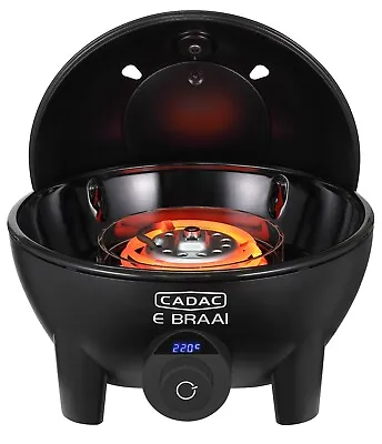 Cadac E Braai 40 Black Electric BBQ/ Grill RRP £250 • £159.99