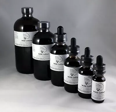 Wild Lettuce Tincture Extract Highest Quality And Strength Multiple Sizes • $16.86