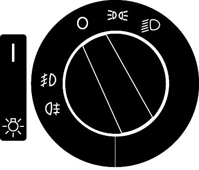 Fits VW Volkswagen Touareg Passat Jetta Headlight Button Repair Decals • $9.95