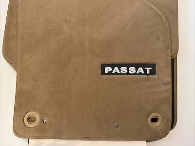 NEW OEM VW Front & Rear Carpeted Floor Mats Tan 3C1-061-270-P-RYL Passat 09-10 • $40