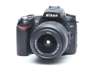 Nikon D90 12.3MP DX-Format CMOS Digital SLR Camera W/ AFS 18-55mm VR Lens Kit • $169