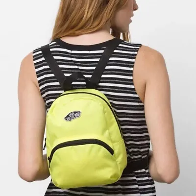 NWT Vans Off The Wall Got This Bright Yellow Mini Backpack Bag • $59