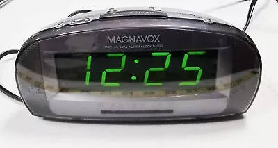 Magnavox MCR140 Dual Alarm Clock Radio AM/FM MCR140/17 Big Display - Read!!! • $13.49