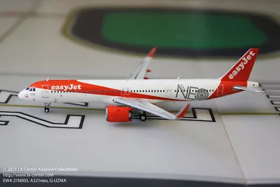 £53.56 • Buy JC Wing Easyjet Airbus A321neo In New Color Diecast Model 1:400