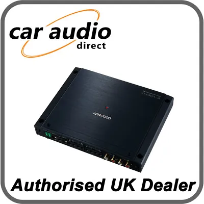 Kenwood XH401-4 Car Audio Class-D 4 Channel Power Bridgeable Speaker Amplifier • £269.99