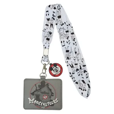 Loungefly Disney 100 Mickey Mouse Club Lanyard With Card Holder • $15