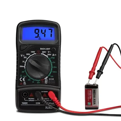 Digital Multimeter AC DC Voltmeter Ammeter Ohmmeter Volt Tester LED Meter • $6.99