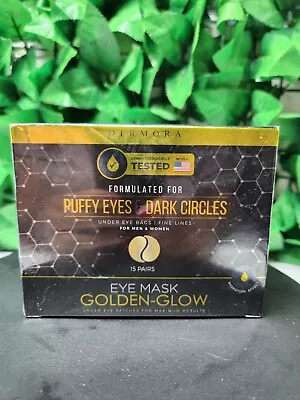 DERMORA 24K Gold Eye Mask Under Eye Patches Puffy Eyes & Dark Circles 15 Pairs • $9.03