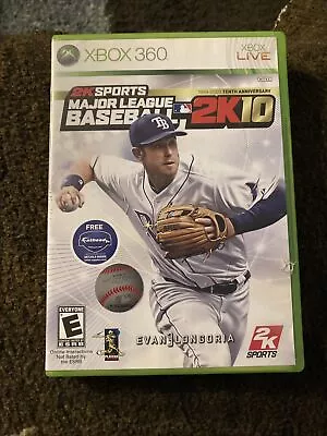 Major League Baseball 2K10 (Microsoft Xbox 360 2010) • $1.75
