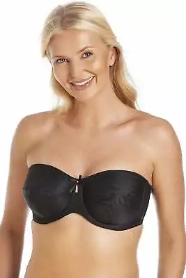 Camille Black Multiway Strapless Bra With Optional Straps - 5 Ways To Wear • £19.99