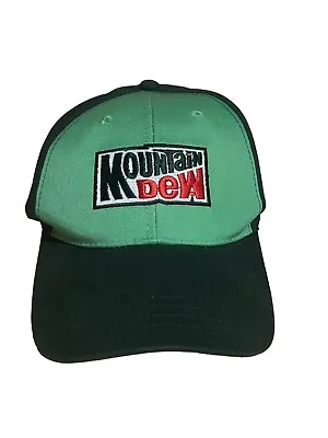 Mountain Dew Ball Cap Hat Strap Back • $18.99