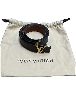 Louis Vuitton Slim Monogram Belt - Size 75 • £200