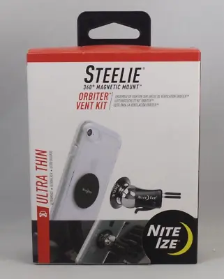 STEELIE 360 Degree Magnetic Mount Orbiter Vent Kit Ultra Thin With Nite Ize NEW • $19.99