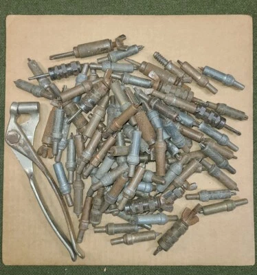 $47.99 • Buy MIXED 5 Lb Lot Aircraft Sheet Metal Tools Clecos Wedgeloc Monoloc Fasteners 