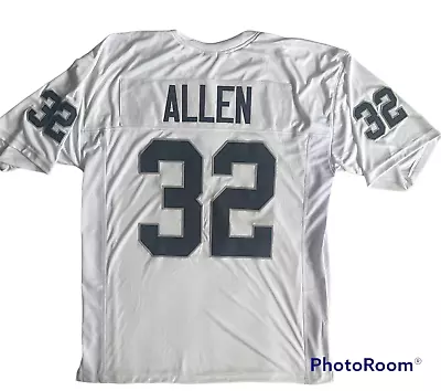 Marcus Allen Unsigned Custom Sewn Stitched  Oakland Jersey White XL • $35