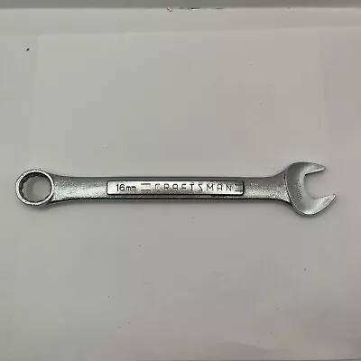 Vintage JAPAN Craftsman CHROME Molybdenum 16MM Combination Wrench • $10.10