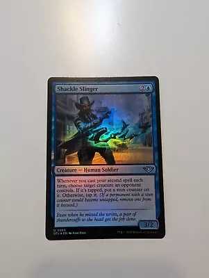 MTG - Shackle Slinger (Foil) - Outlaws Of Thunder Junction NM/M Condition • $1.75