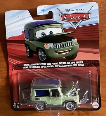 2023 Disney Pixar CARS - MILES AXLEROD With Open Hood Diecast NEW • $9.99