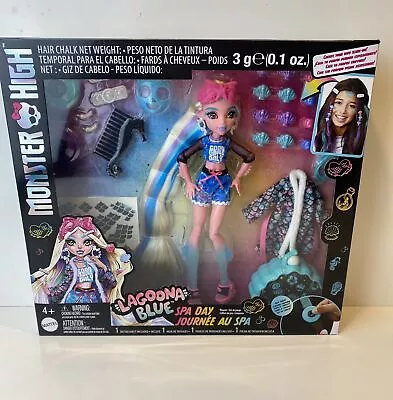 Monster High Doll Lagoona Blue Spa Day Set With Wear And Share Accessories - NEW • $20