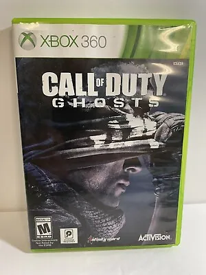 XBOX 360 Call Of Duty Ghosts Original Case With Booklet And Install Disc. Video • $15