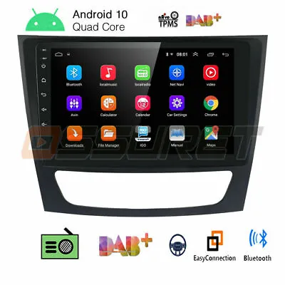 Android 10 9  CANbus Car Radio GPS Stereo Navigation For Mercedes Benz W211 W219 • $109.60