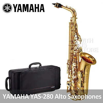 Yamaha YAS-280 Standard Alto Saxophones With Hardcase + Mouthpiece / Warranty • $1076.52