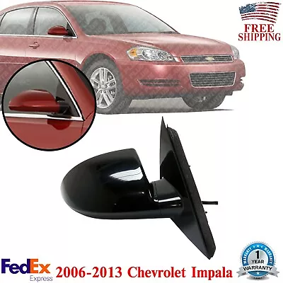 Power Door Mirror Assembly Paintable Right Side For 2006-2013 Chevrolet Impala • $34.49