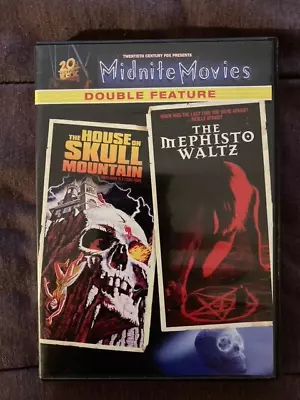 Midnite Movies Double Feature House On Skull Mtn/mephisto Waltz Mgm Dvd Oop  Ln • $40