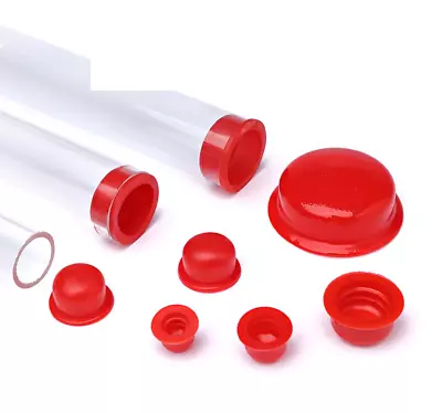 Silicone End Plug Blanking Cap Cover Thread Protector Sealing Hole Pipe Tube • £2.99