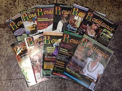 Renaissance Magazine YOUR CHOICE History Medieval Tudor Festival *Issues Added*  • $4.99