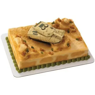 DecoPac Military Robot Tank  Cake Topper Figure 14451 • $7