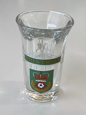 Rare Retired Disney World Epcot UK Pavilion Rose & Crown Pub 2.75” Shot Glass • $34.45