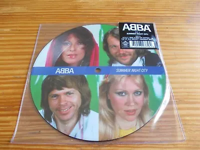 Abba - Summer Night City / Medley - 40th Anniversary 7  Picture Disc - Brand New • $45